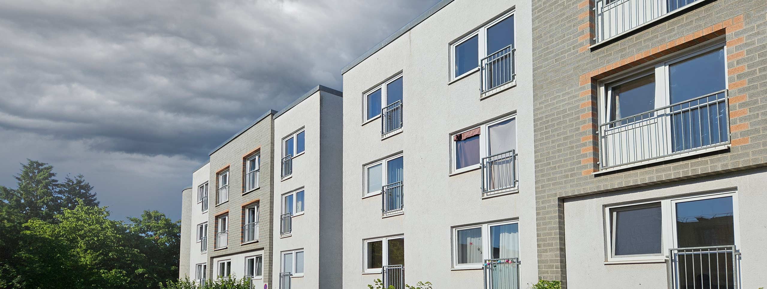 Studentenwohnheim Landau Aussenansicht